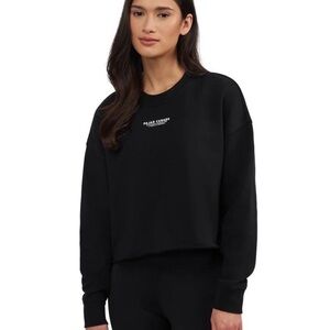 Pajar cropped crop top sweater sweatshirt oversized crew neck small